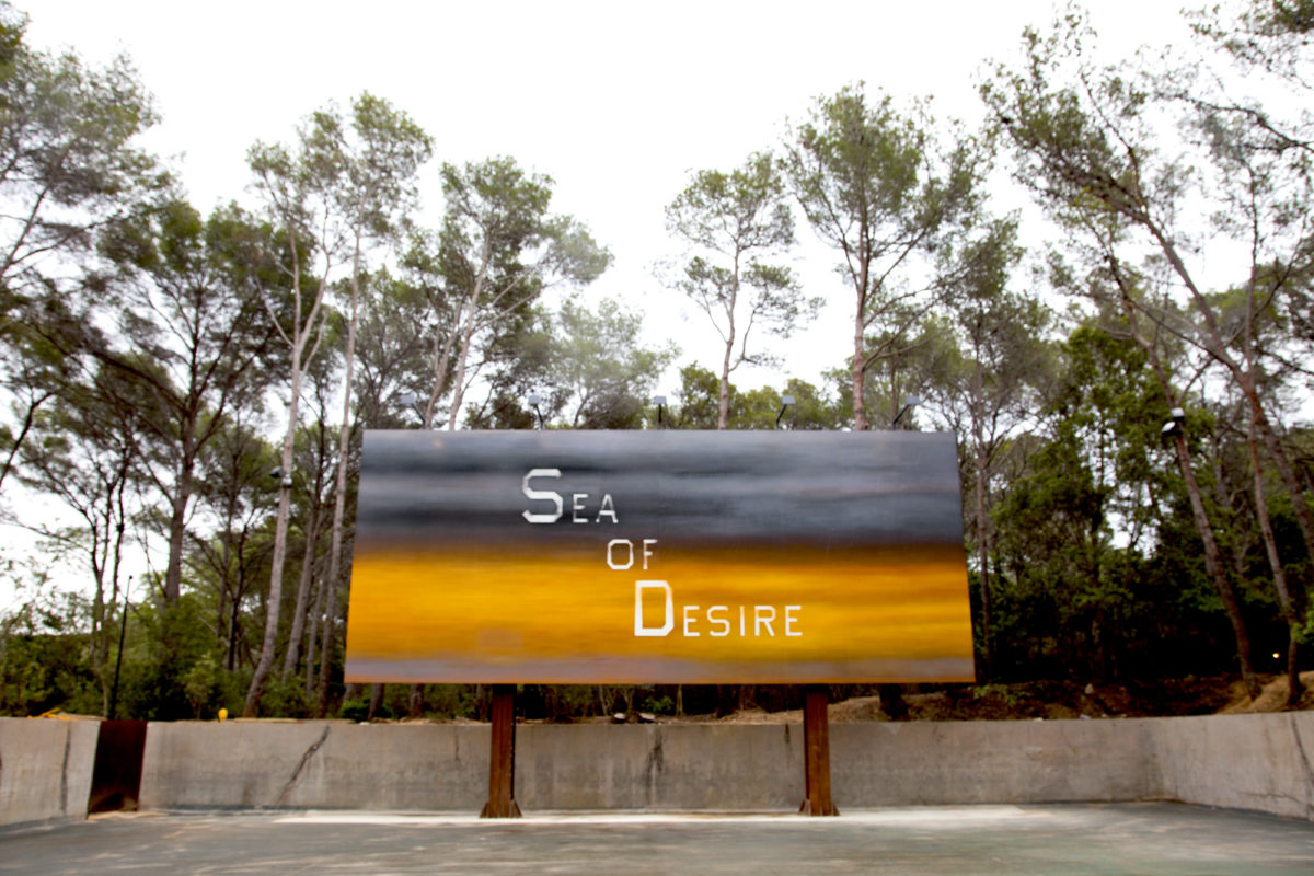 Ed Ruscha, Sea Of Desire, 2018 - Fondation Carmignac