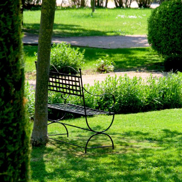 Pause dans les jardins, Baumanière
