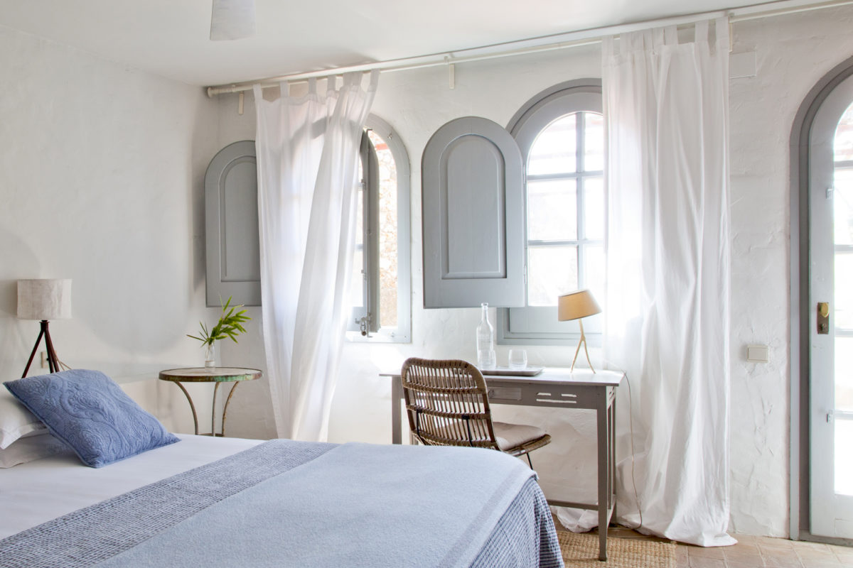 Chambre "Glicina", hôtel Les Hamaques, Catalogne, Espagne.