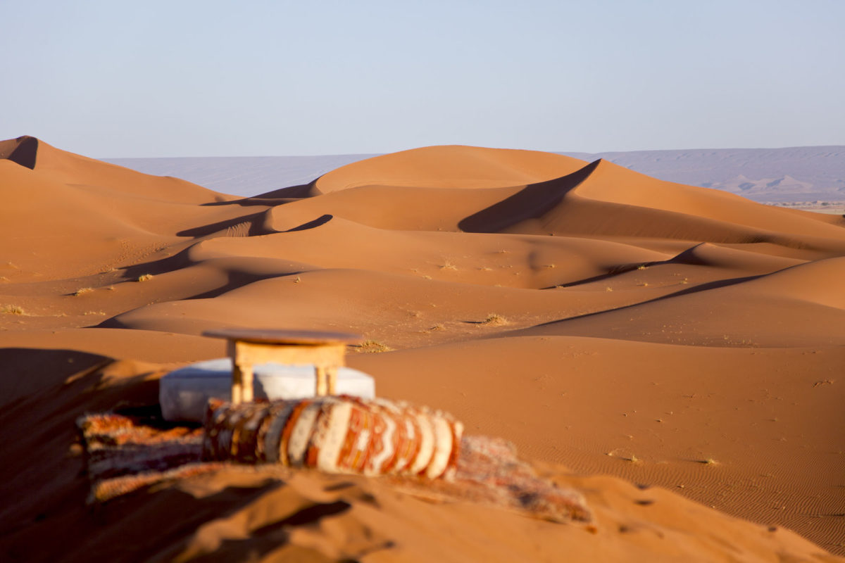 Le spot en haut des dunes. © Elodie Rothan